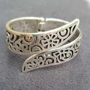Brighton Silver Swirl Women's Ring